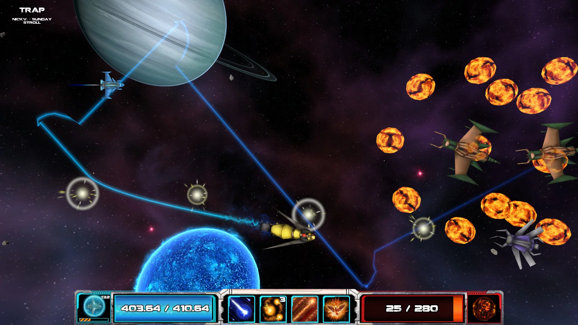Изображение игры: Asteroid Bounty Hunter
