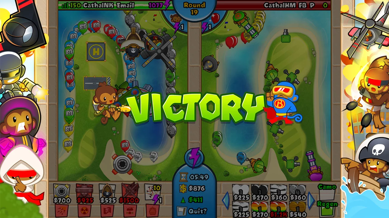 Изображение игры: Bloons TD Battles