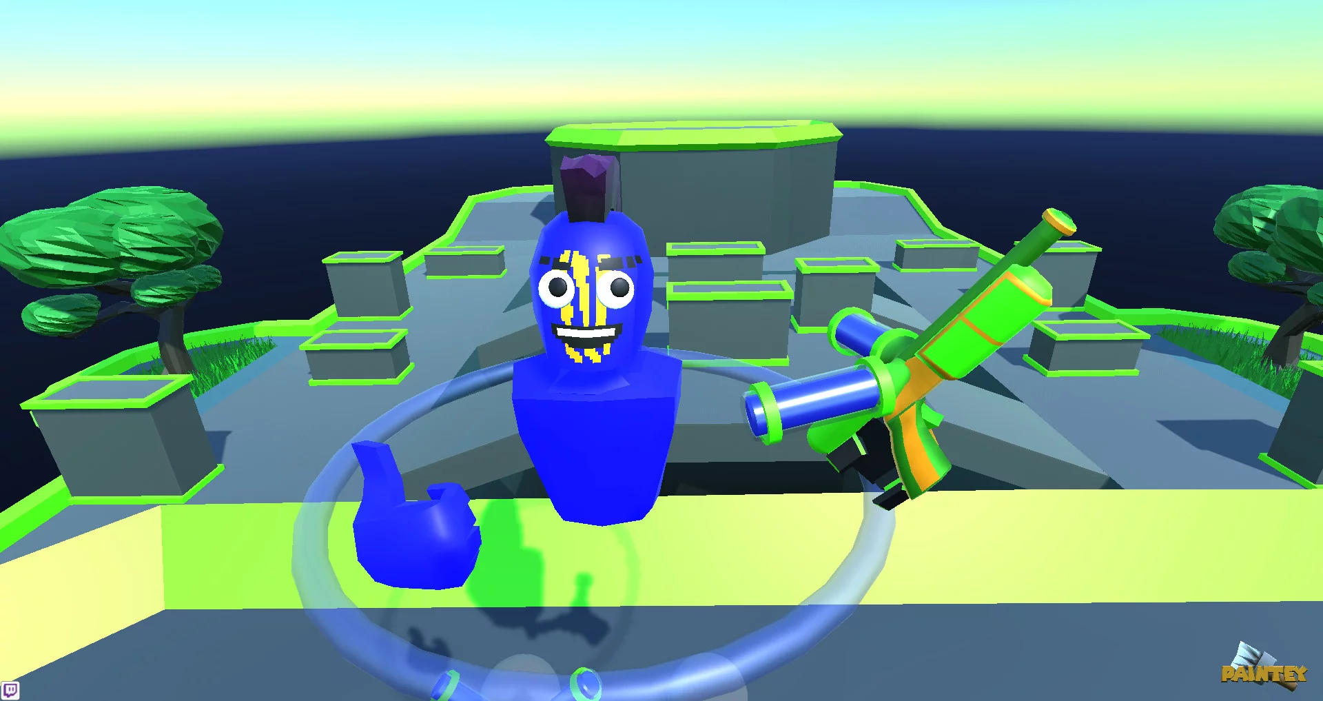 Изображение игры: Paintey