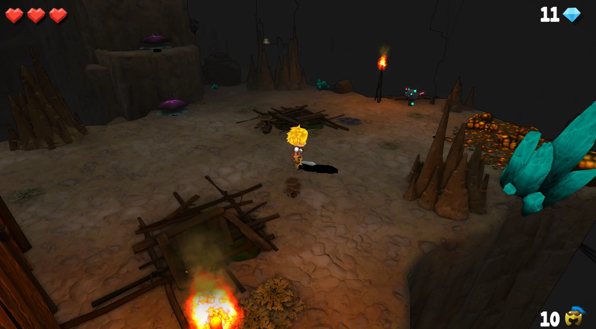 Изображение игры: Tiny Knight