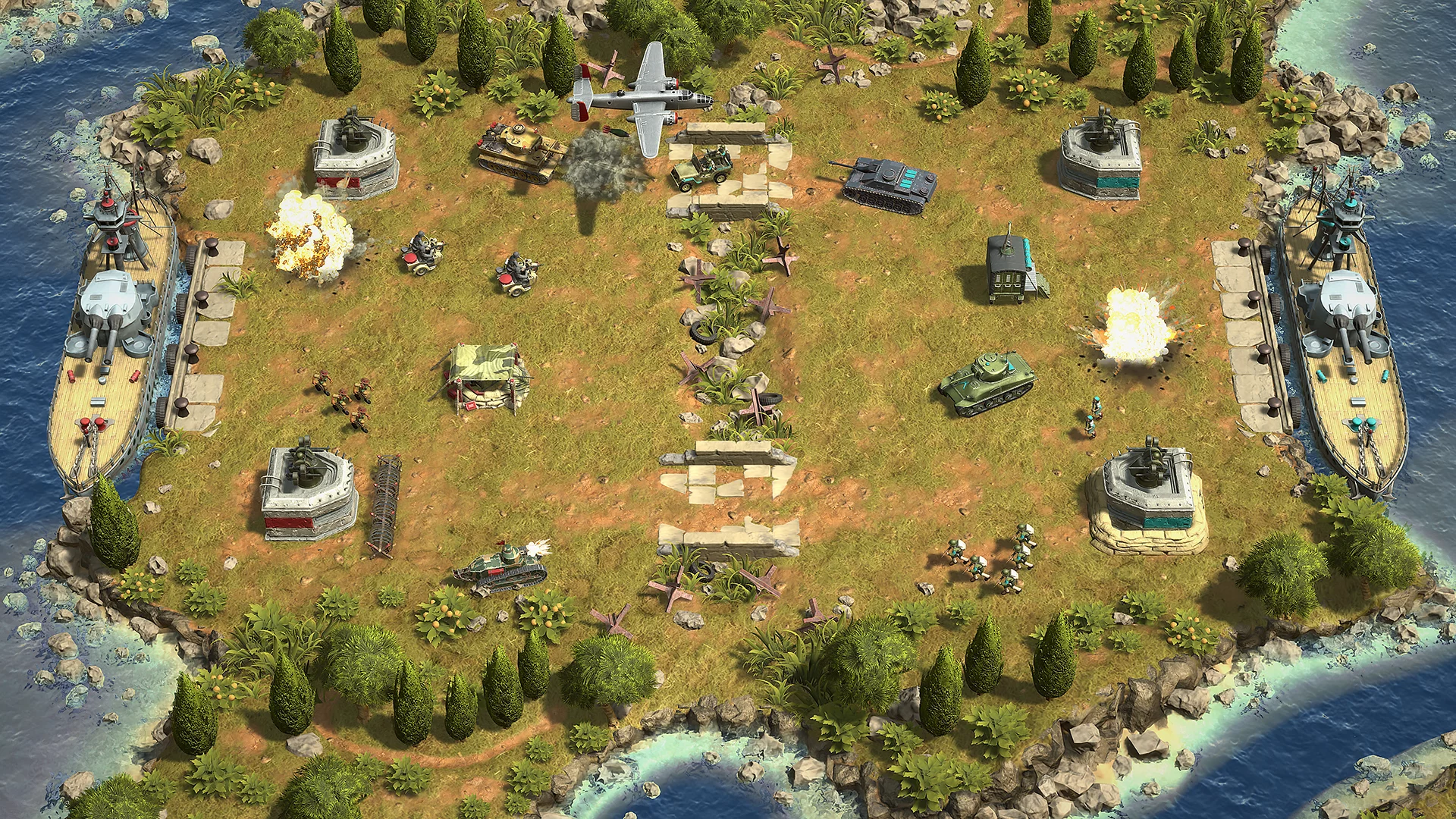 Изображение игры: Battle Islands: Commanders