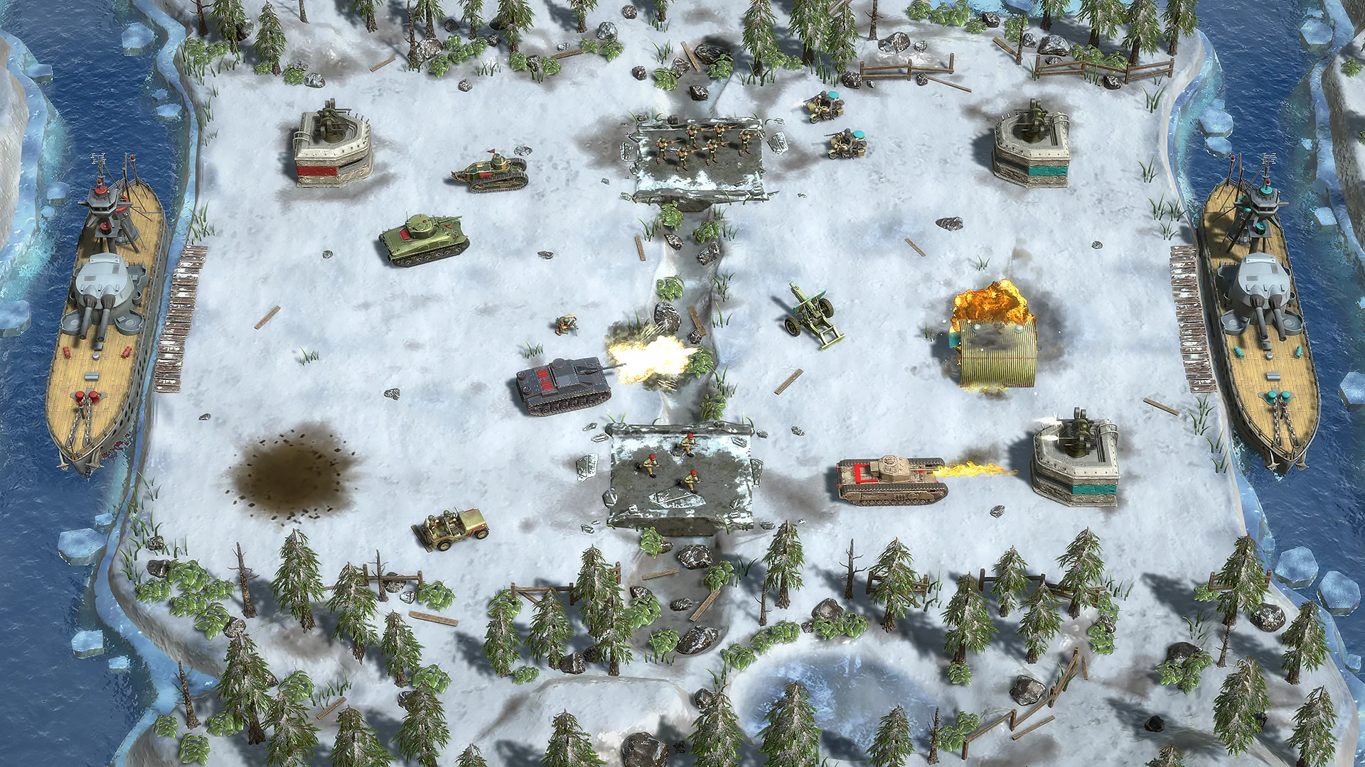 Изображение игры: Battle Islands: Commanders