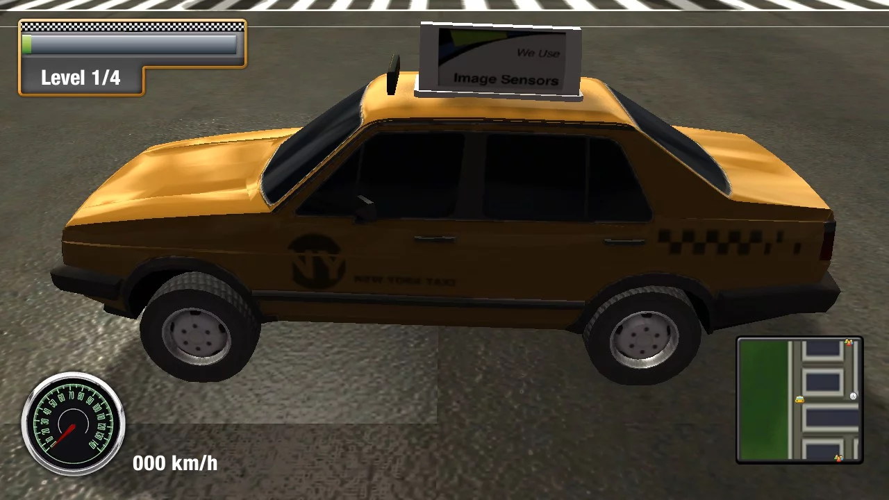 Изображение игры: New York Taxi Simulator