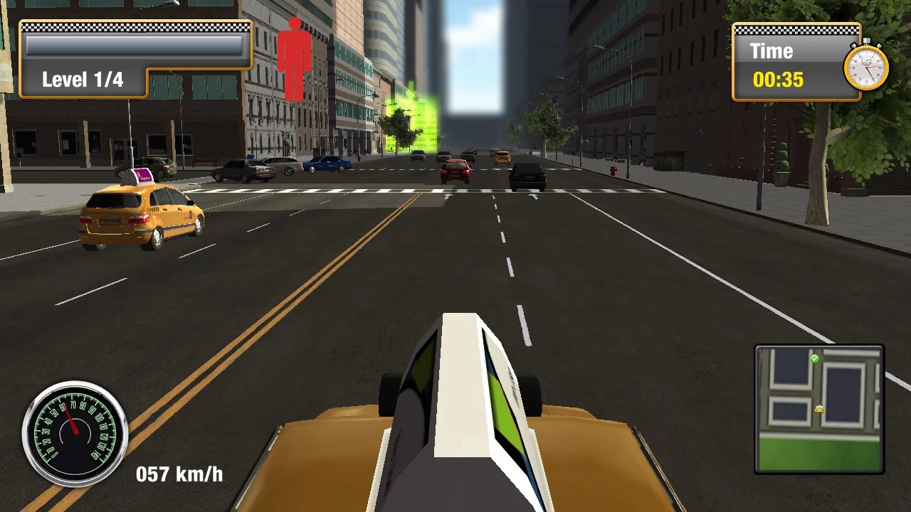 Изображение игры: New York Taxi Simulator
