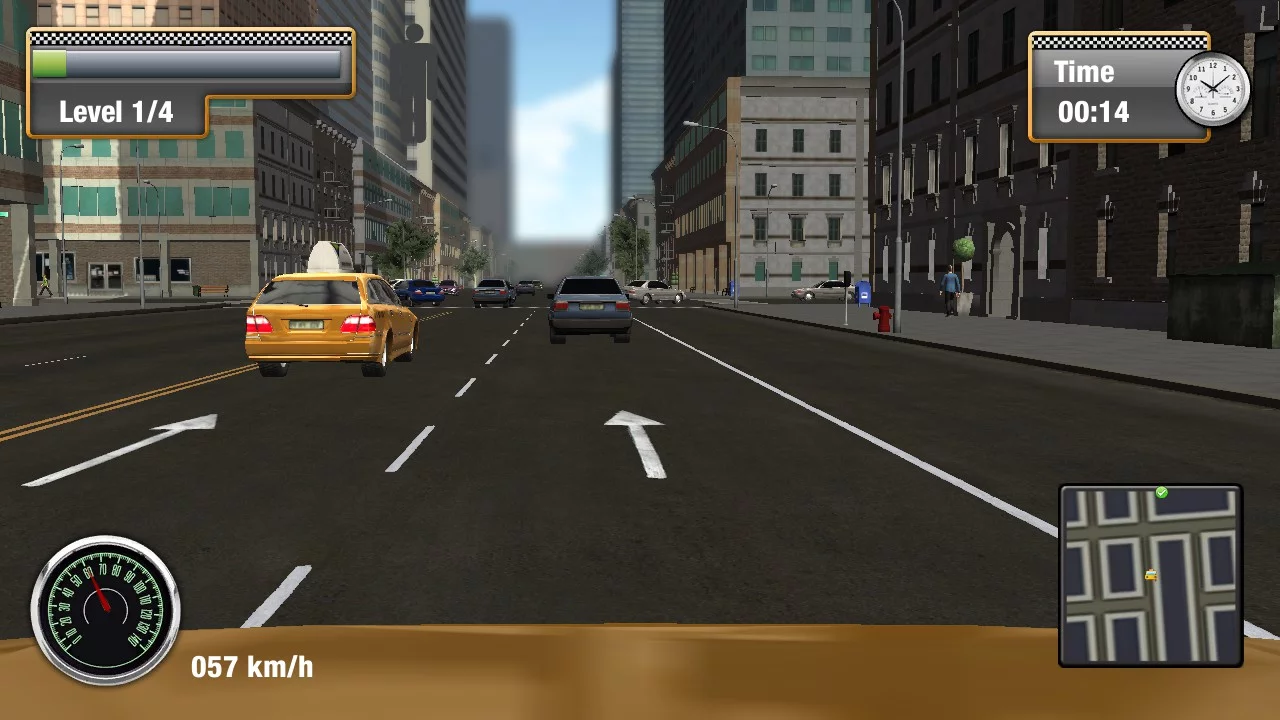 Изображение игры: New York Taxi Simulator