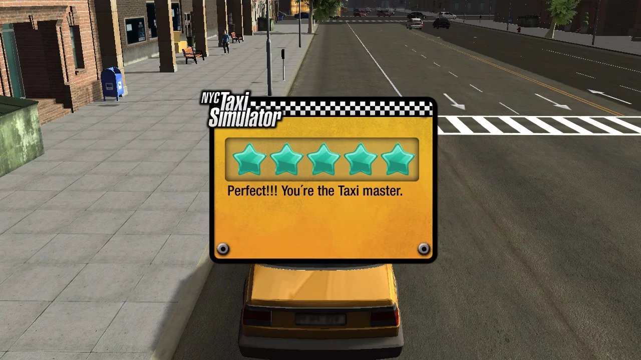 Изображение игры: New York Taxi Simulator