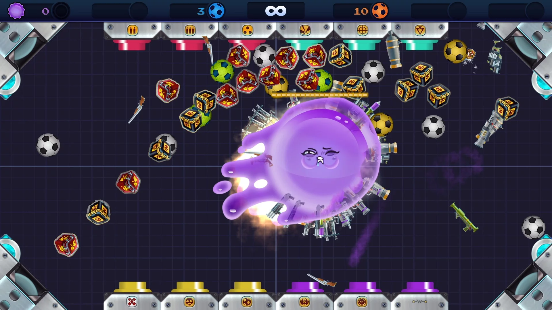 Изображение игры: Armed and Gelatinous: Couch Edition