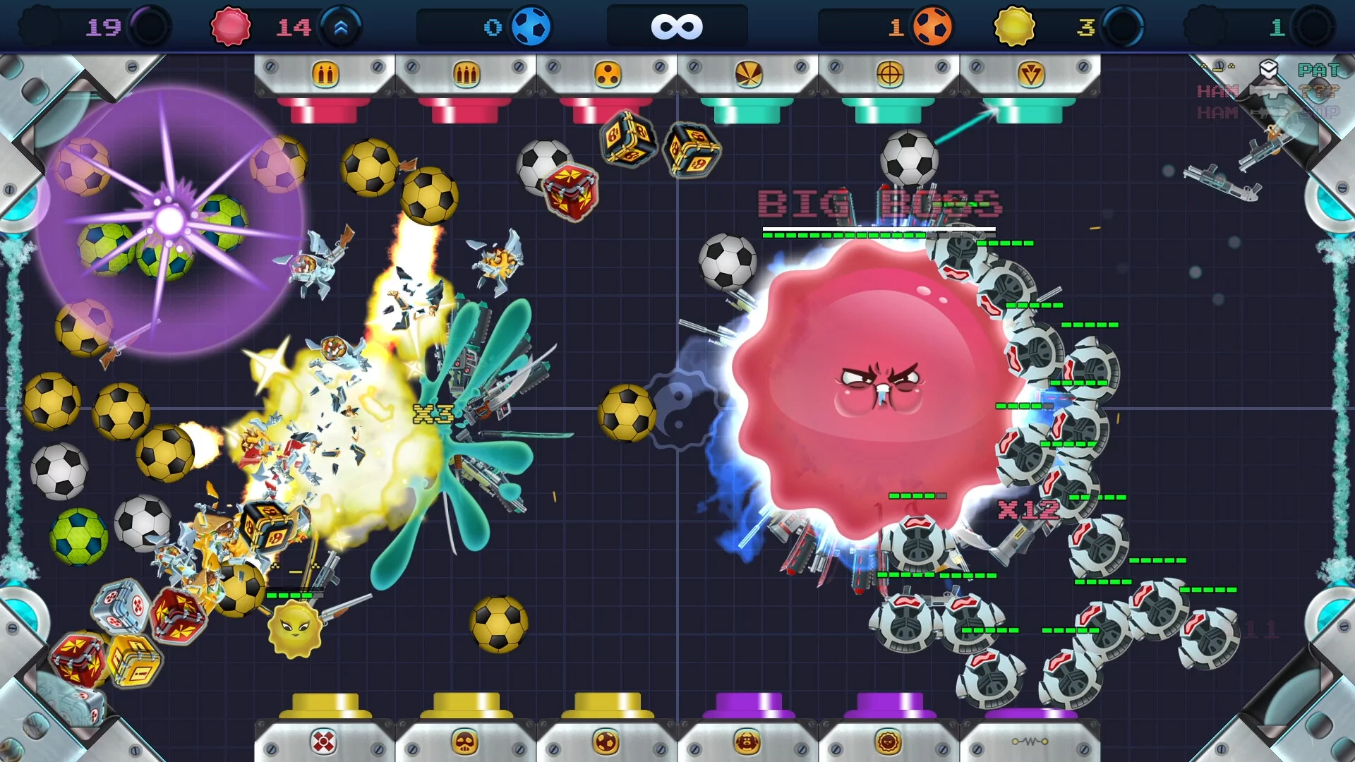 Изображение игры: Armed and Gelatinous: Couch Edition
