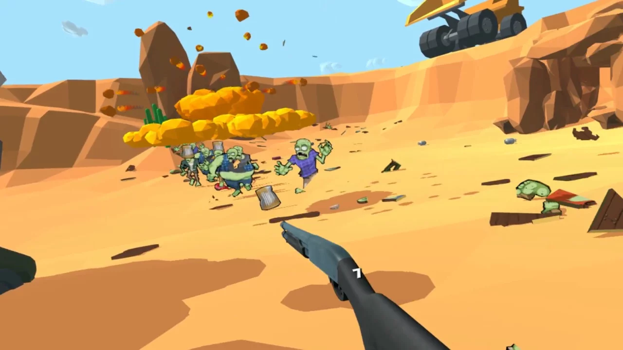 Изображение игры: Zombie Training Simulator