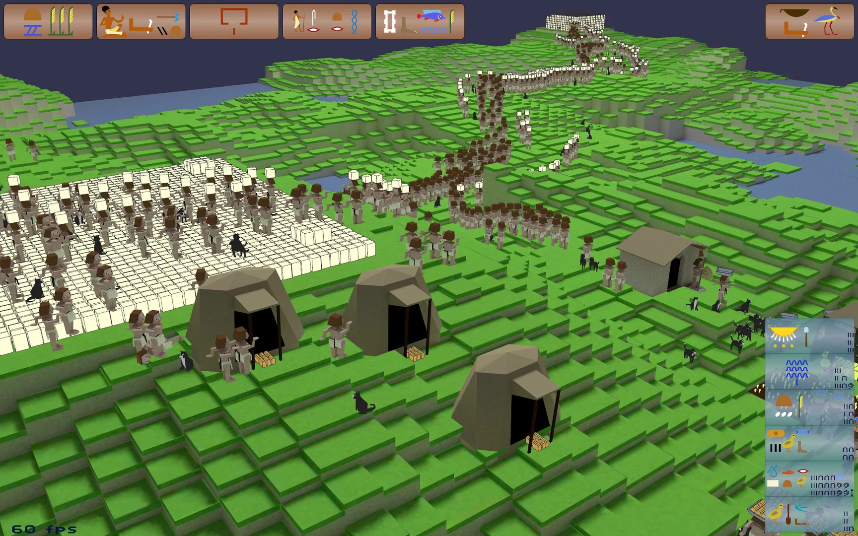 Изображение игры: Imhotep, Pyramid Builder