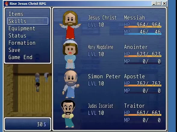 Изображение игры: Jesus Christ RPG Trilogy