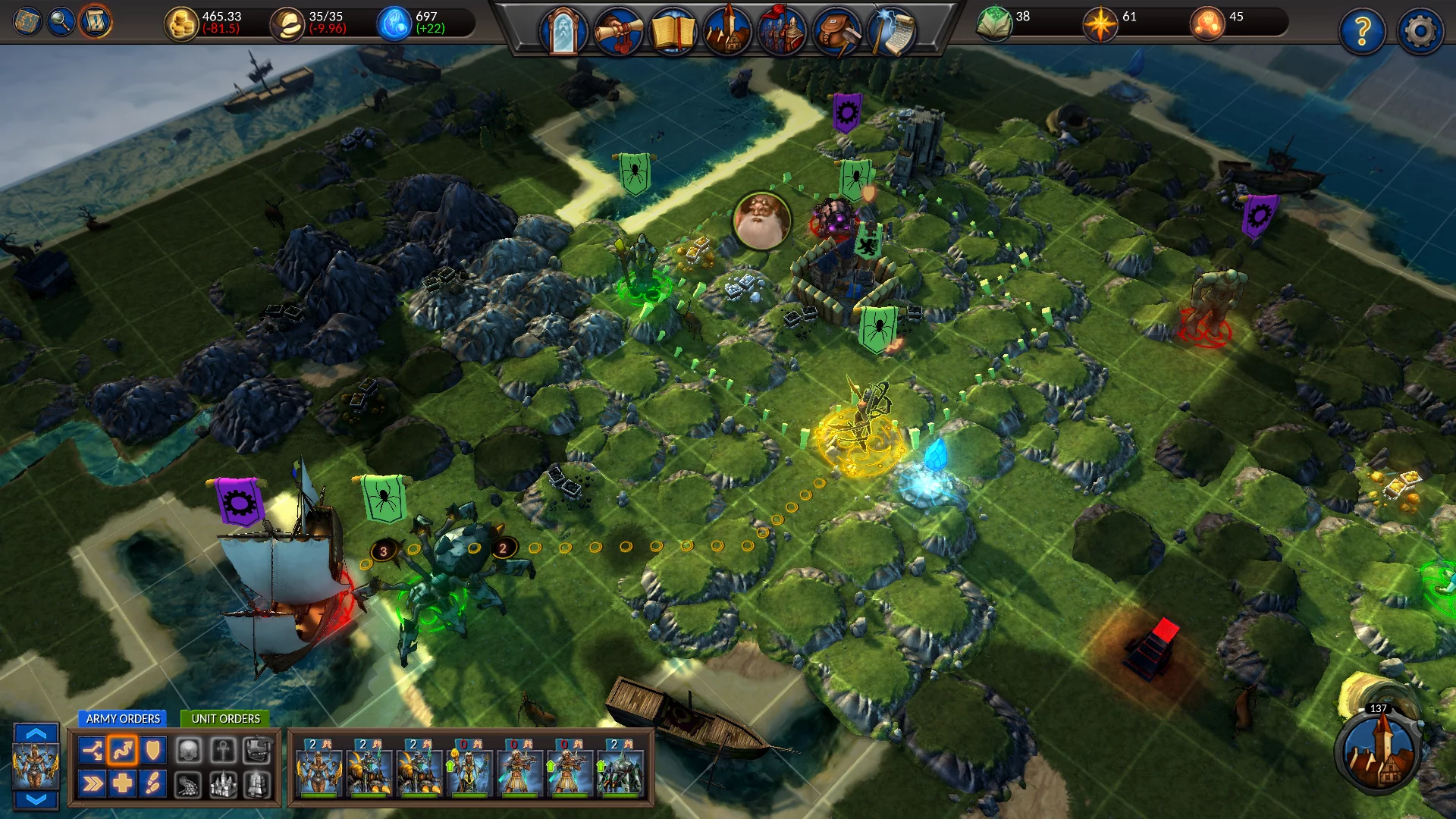 Изображение игры: Planar Conquest