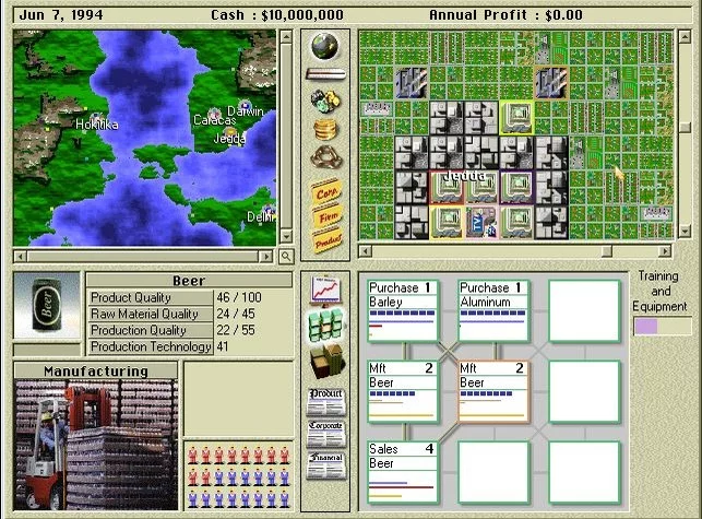 Изображение игры: Capitalism Plus