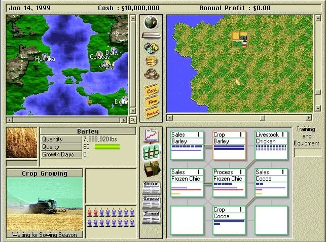 Изображение игры: Capitalism Plus