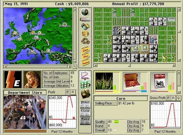 Изображение игры: Capitalism Plus