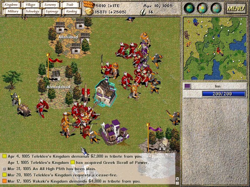 Изображение игры: Seven Kingdoms: Ancient Adversaries