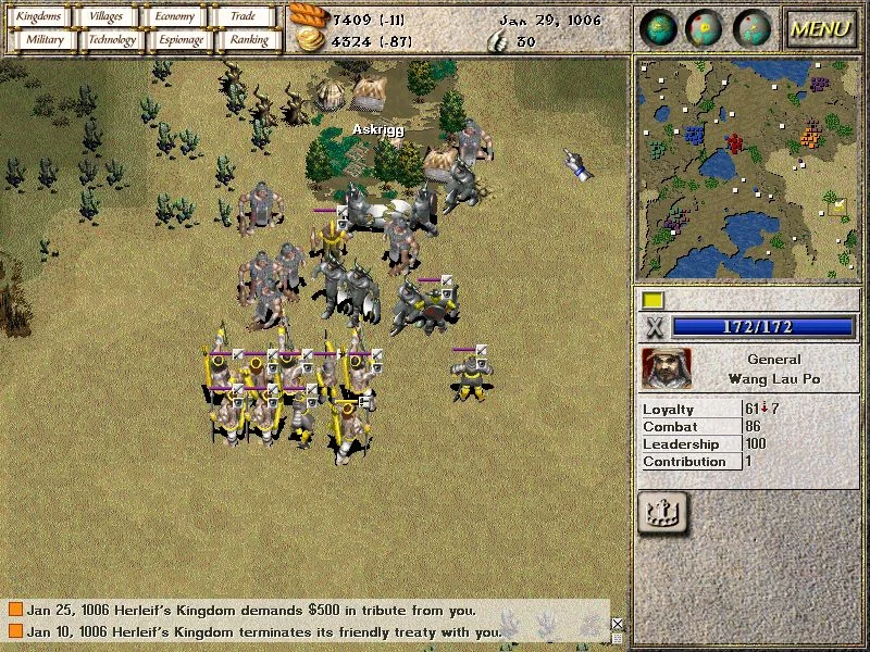 Изображение игры: Seven Kingdoms: Ancient Adversaries