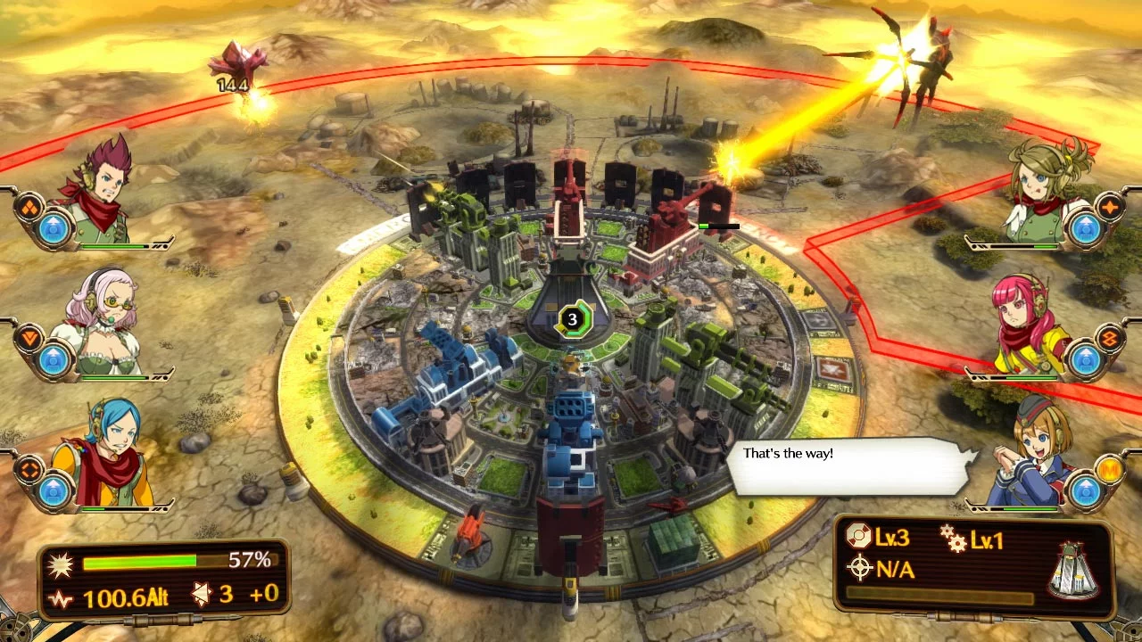 Изображение игры: Aegis of Earth: Protonovus Assault