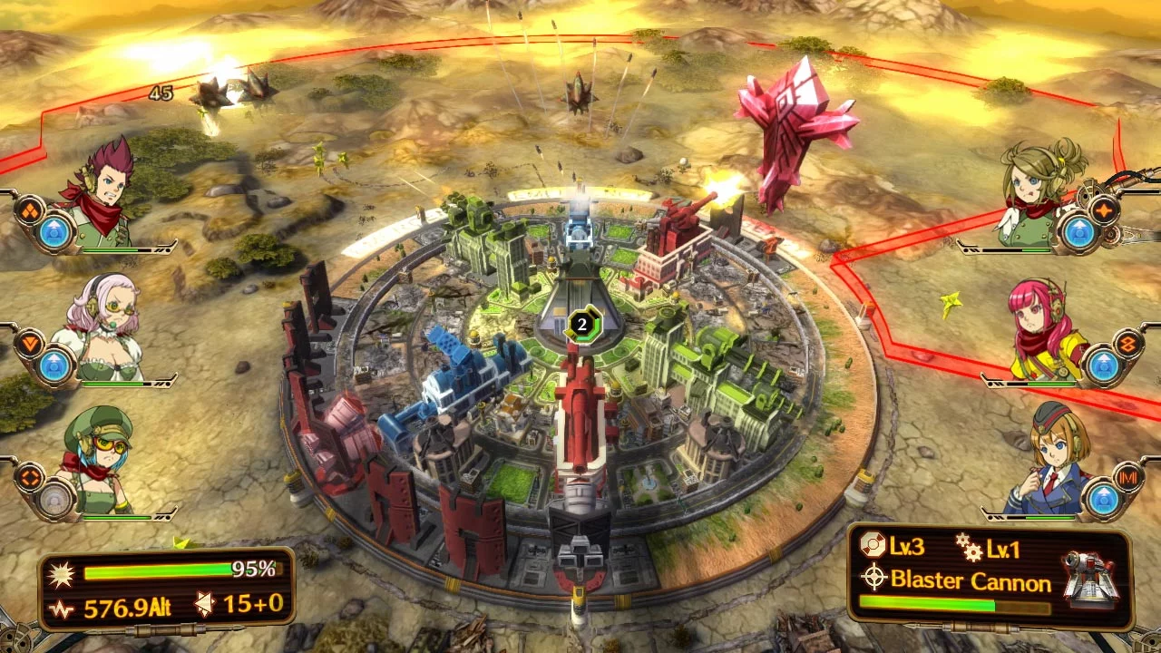 Изображение игры: Aegis of Earth: Protonovus Assault