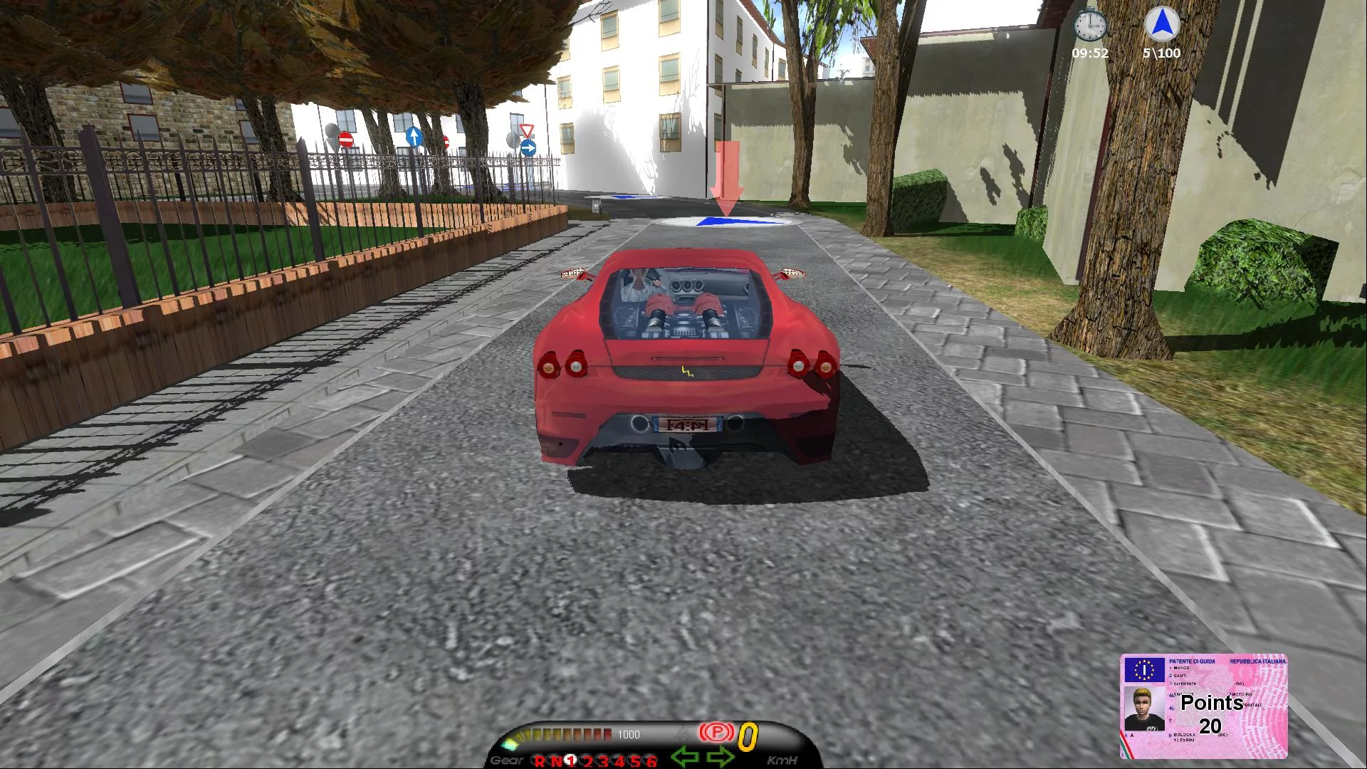 Изображение игры: Safety Driving Simulator: Car