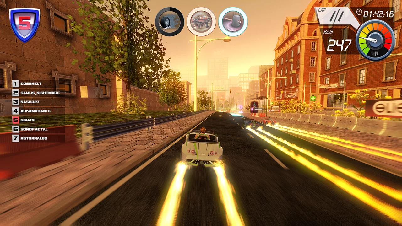 Изображение игры: Wincars Racer