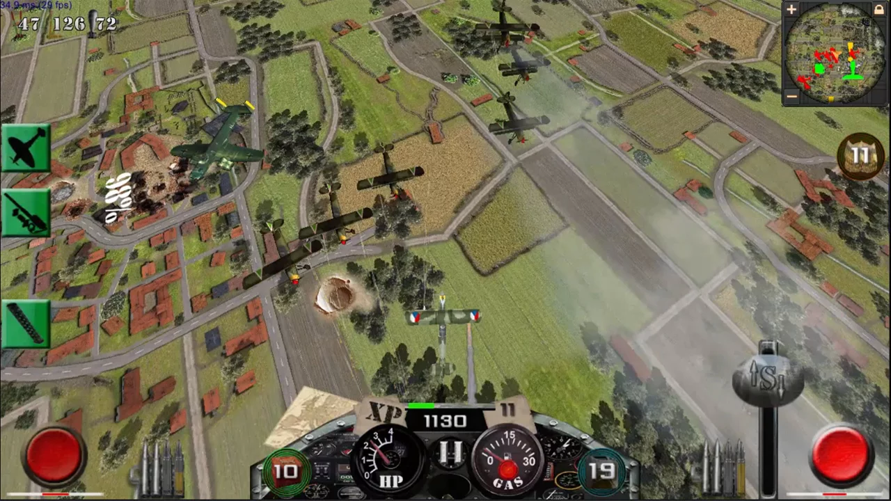 Изображение игры: War Birds: WW2 Air strike 1942