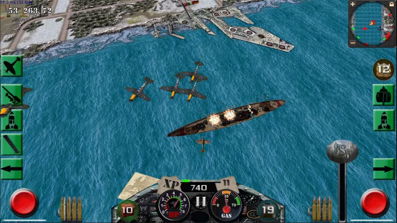 Изображение игры: War Birds: WW2 Air strike 1942
