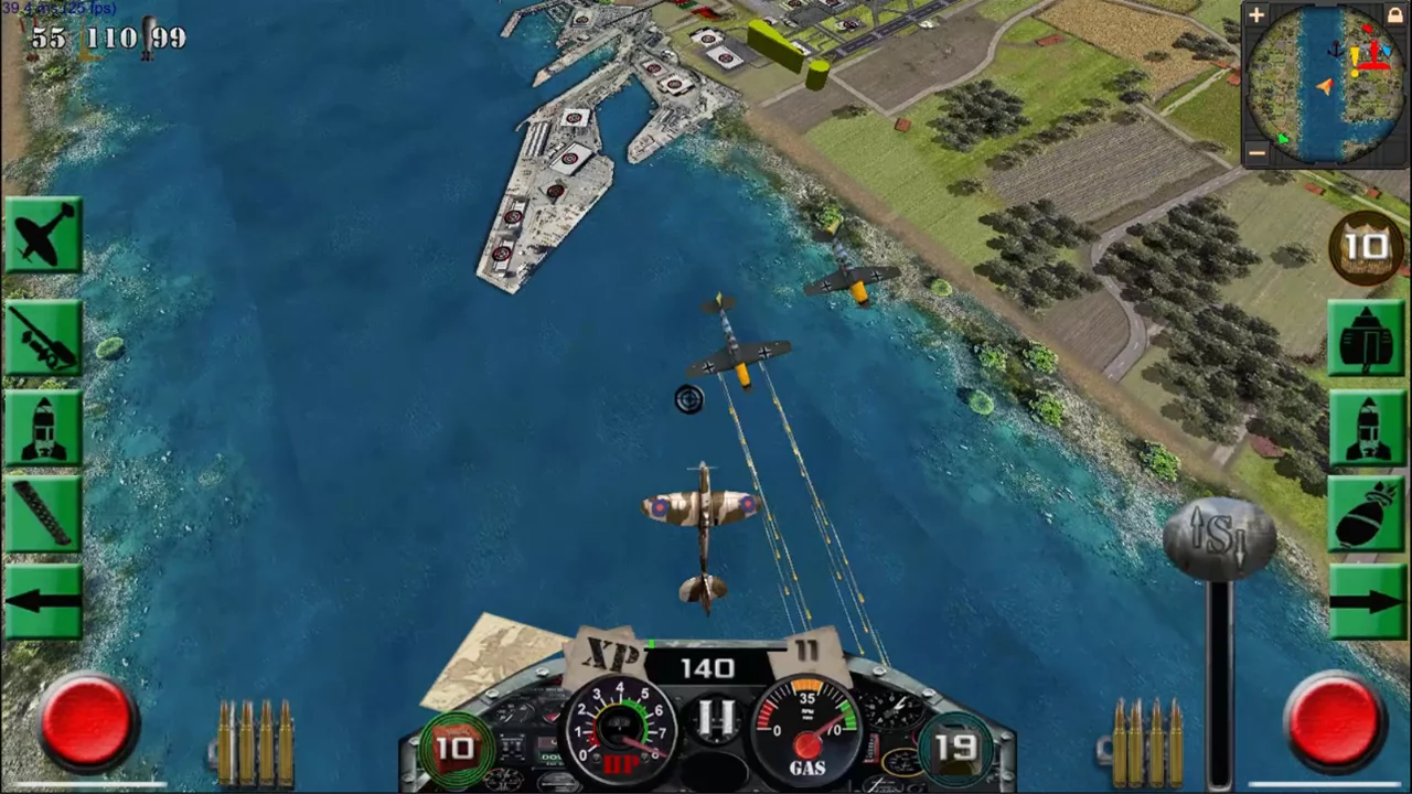 Изображение игры: War Birds: WW2 Air strike 1942