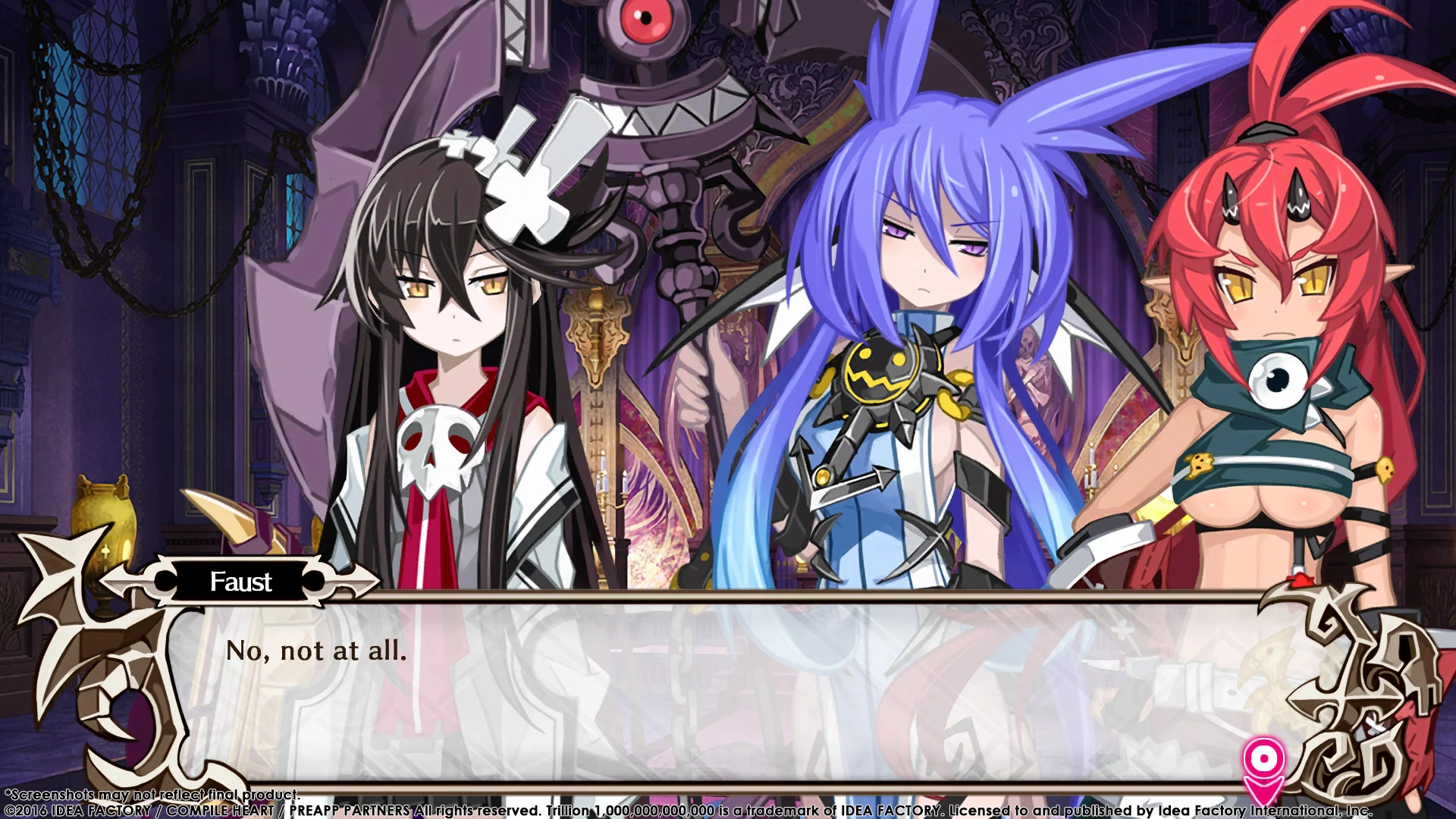 Изображение игры: Trillion: God of Destruction