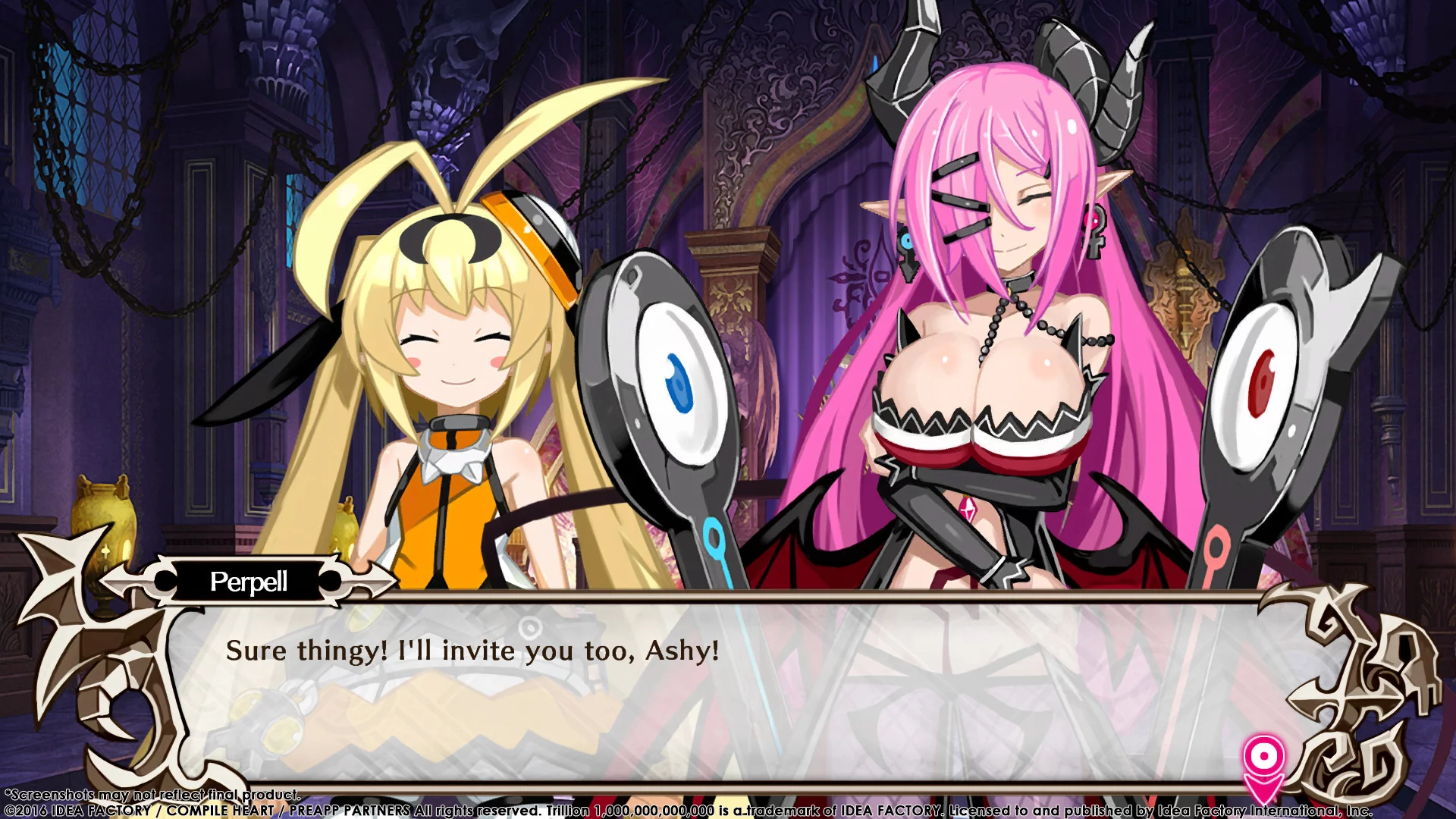 Изображение игры: Trillion: God of Destruction