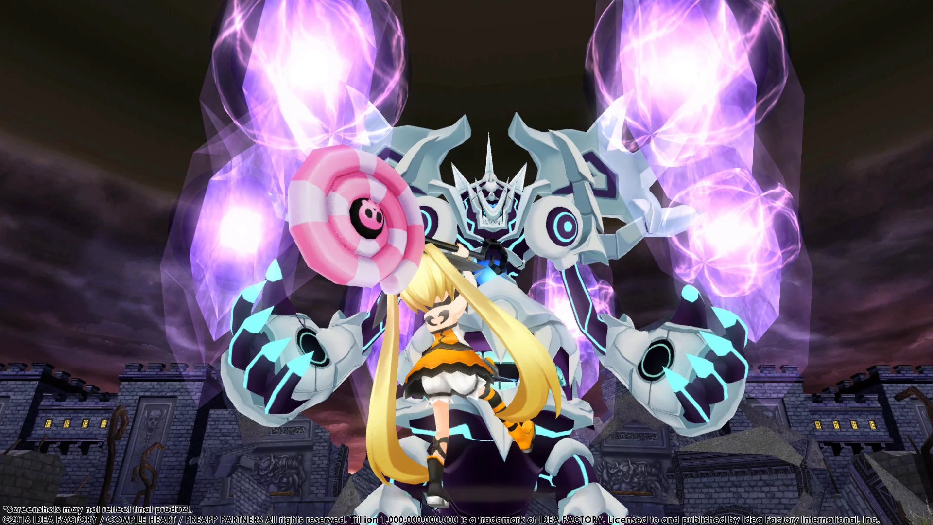 Изображение игры: Trillion: God of Destruction