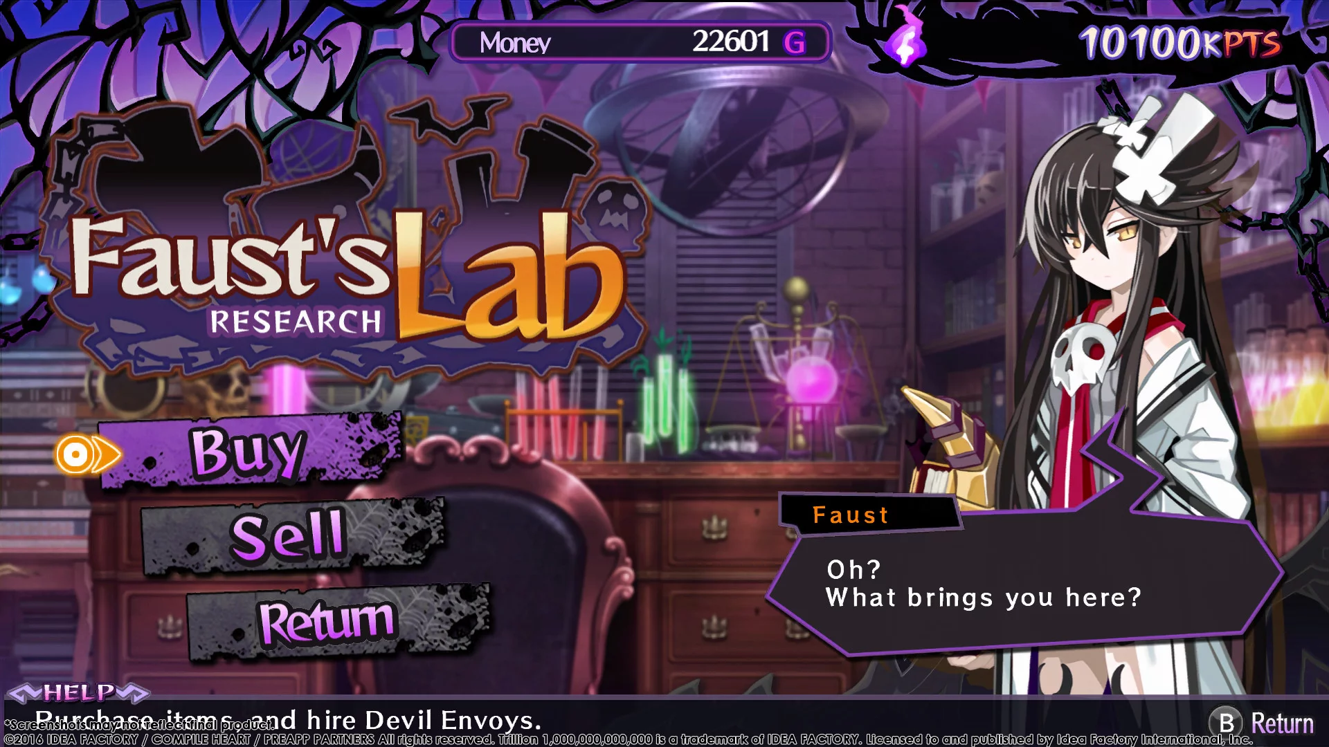 Изображение игры: Trillion: God of Destruction