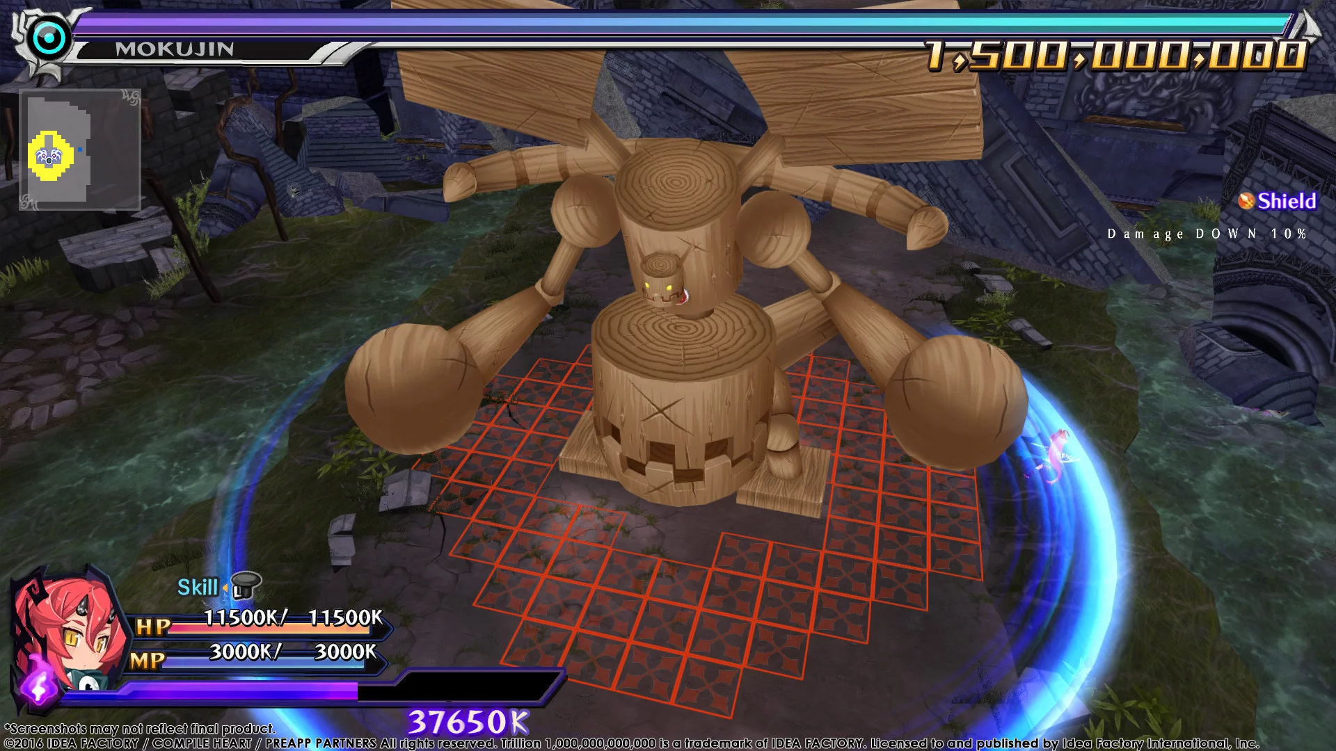 Изображение игры: Trillion: God of Destruction