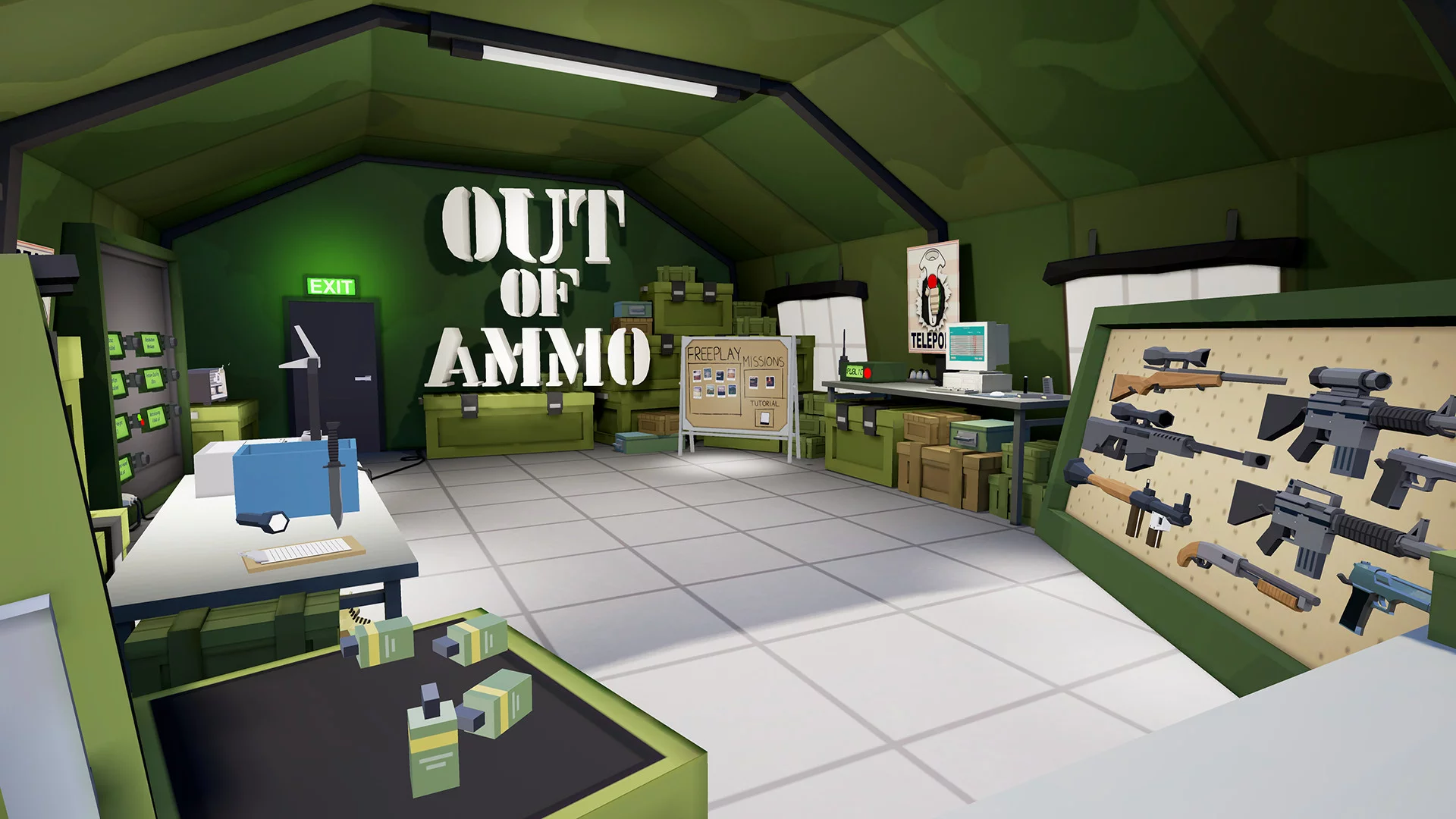 Изображение игры: Out of Ammo