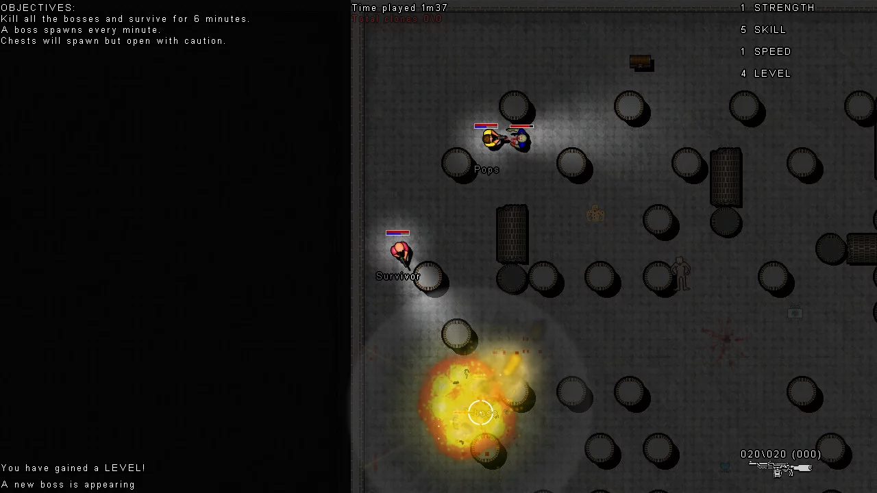 Изображение игры: One Clone Left