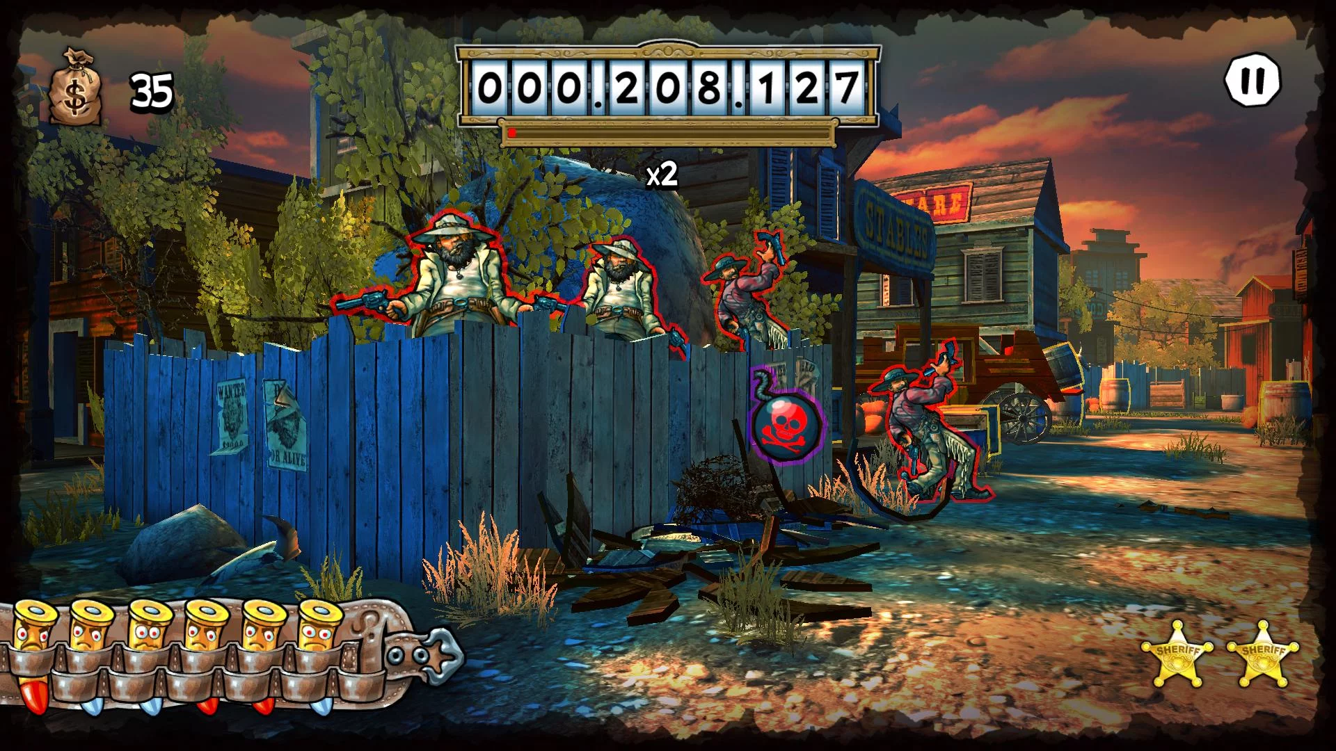 Изображение игры: Mad Bullets