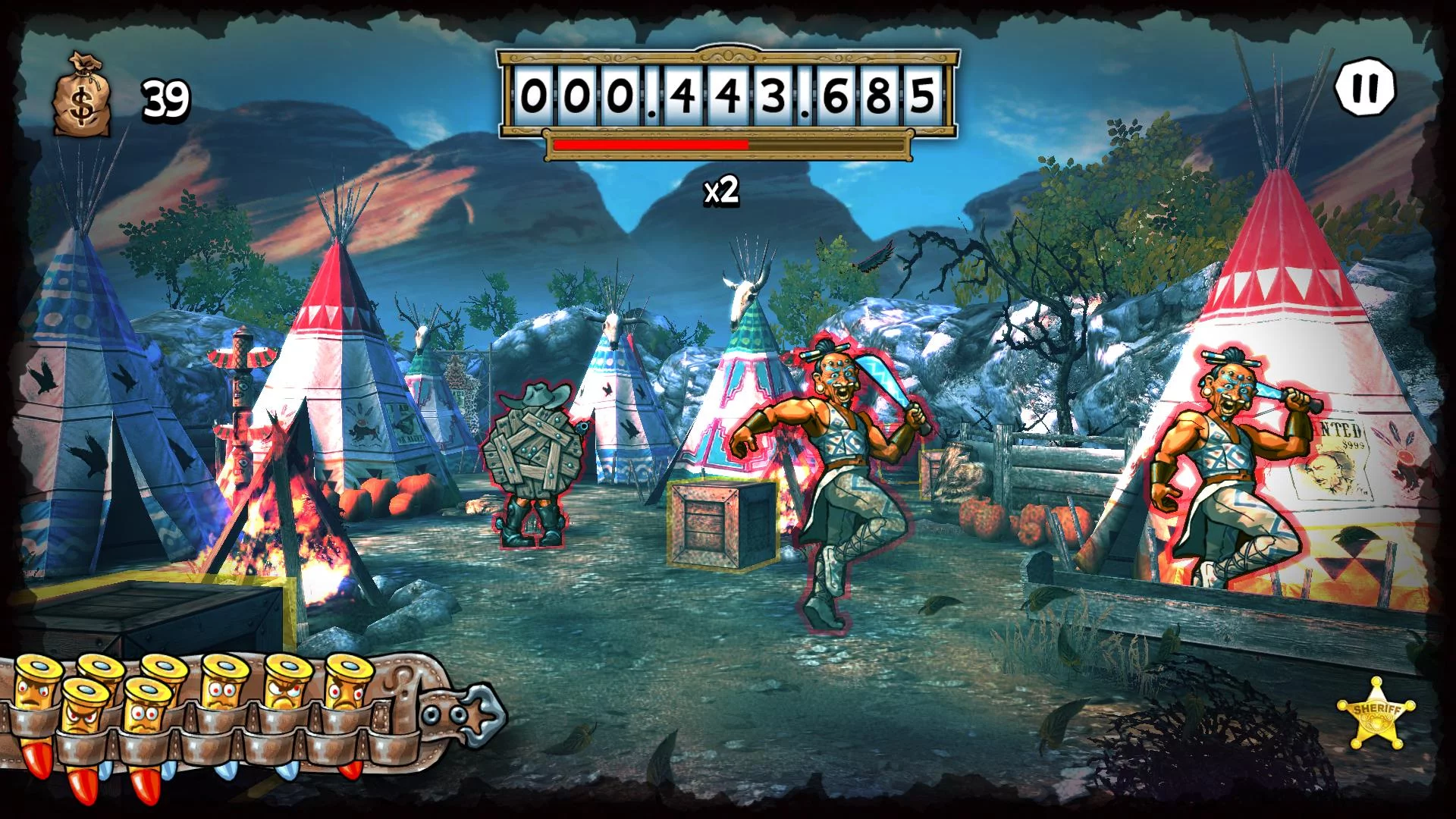 Изображение игры: Mad Bullets