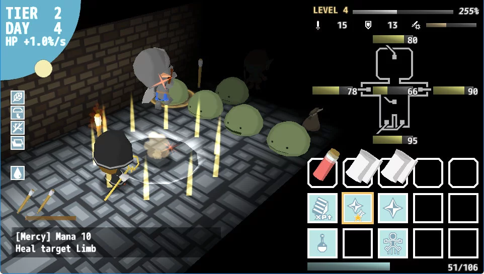 Изображение игры: A Healer Only Lives Twice