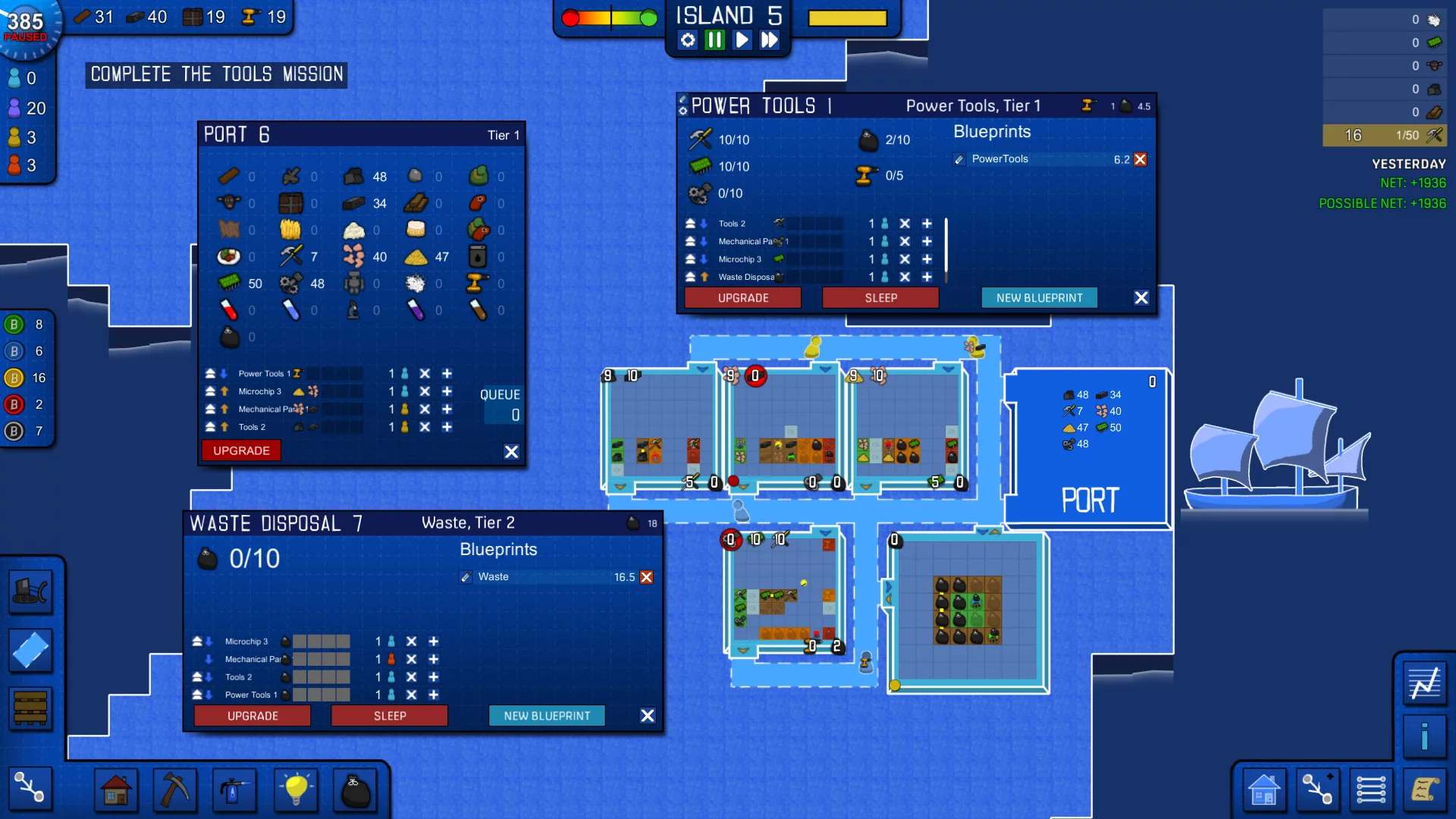 Изображение игры: Blueprint Tycoon