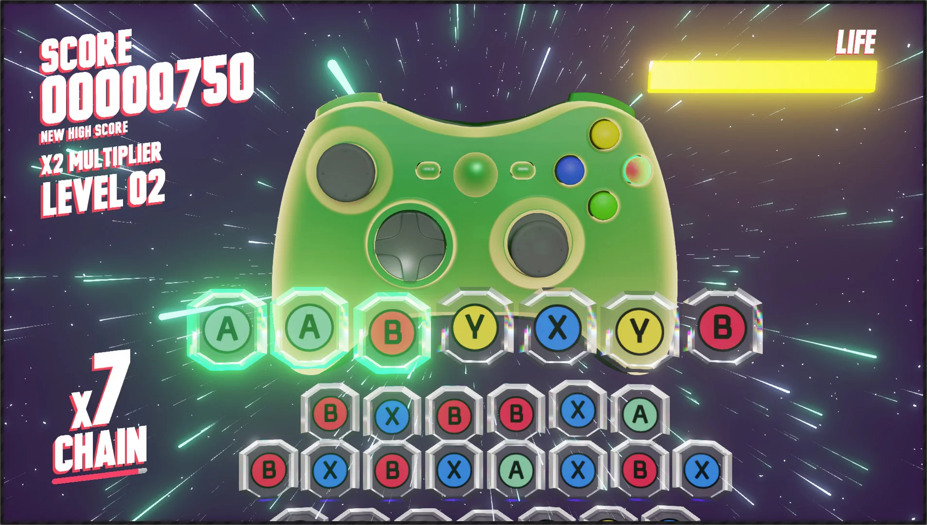 Изображение игры: Button Frenzy