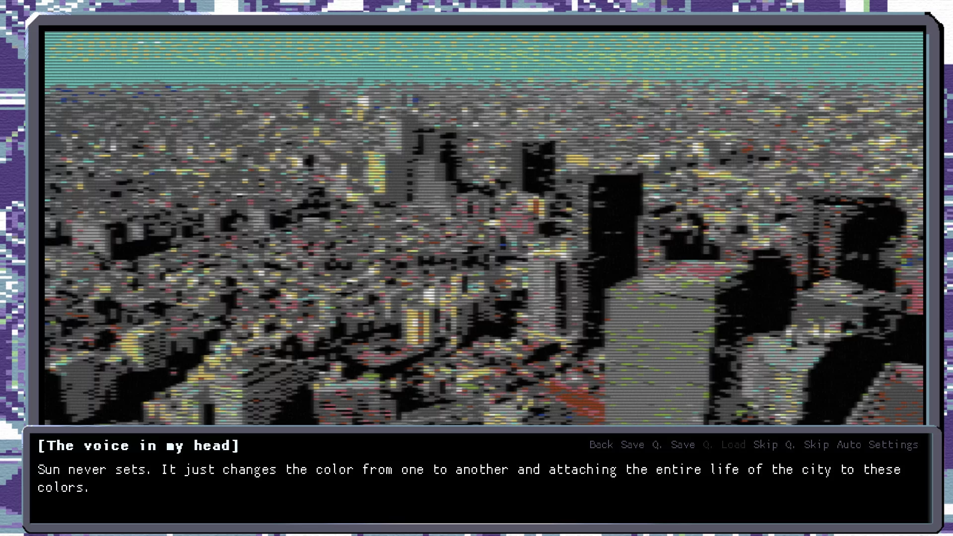 Изображение игры: Cyber City 2157: The Visual Novel