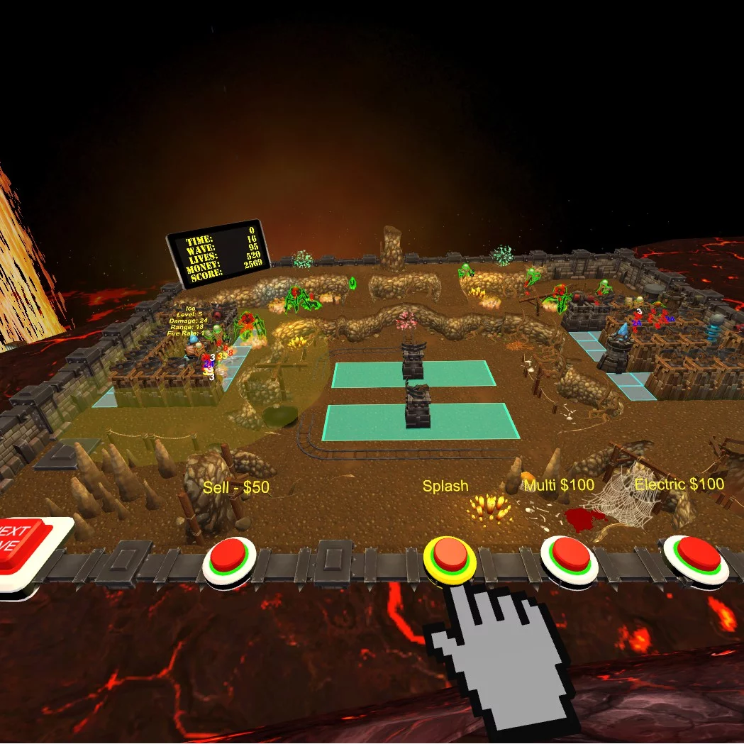 Изображение игры: Domain Defense VR