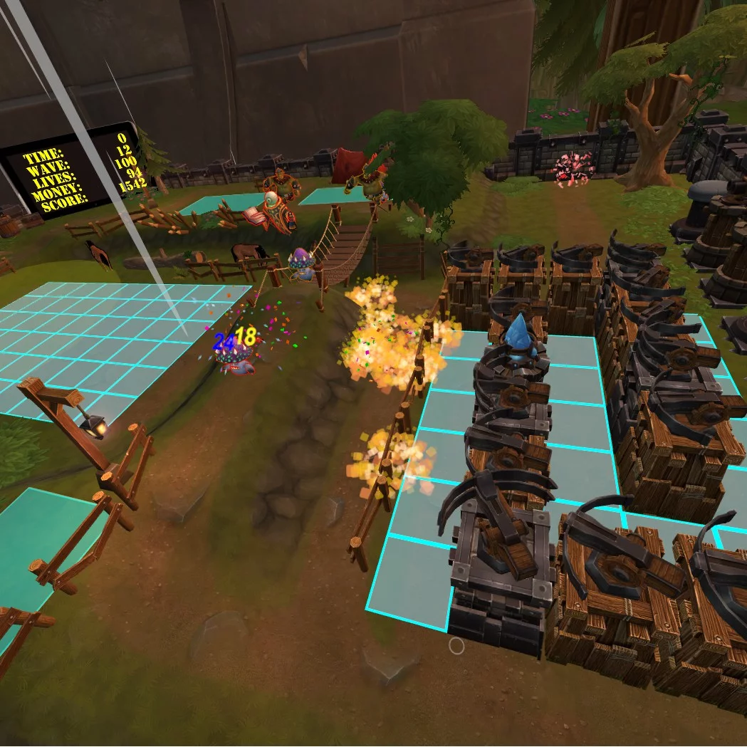 Изображение игры: Domain Defense VR