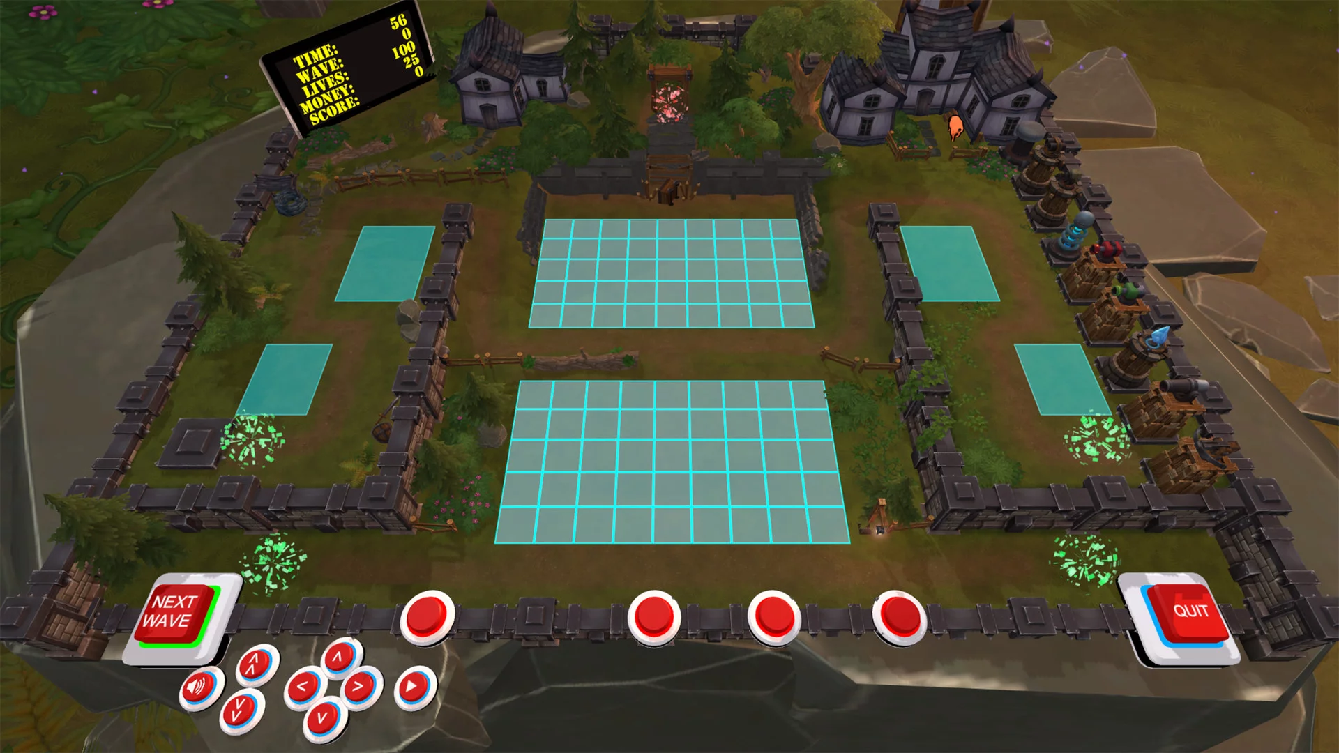 Изображение игры: Domain Defense VR