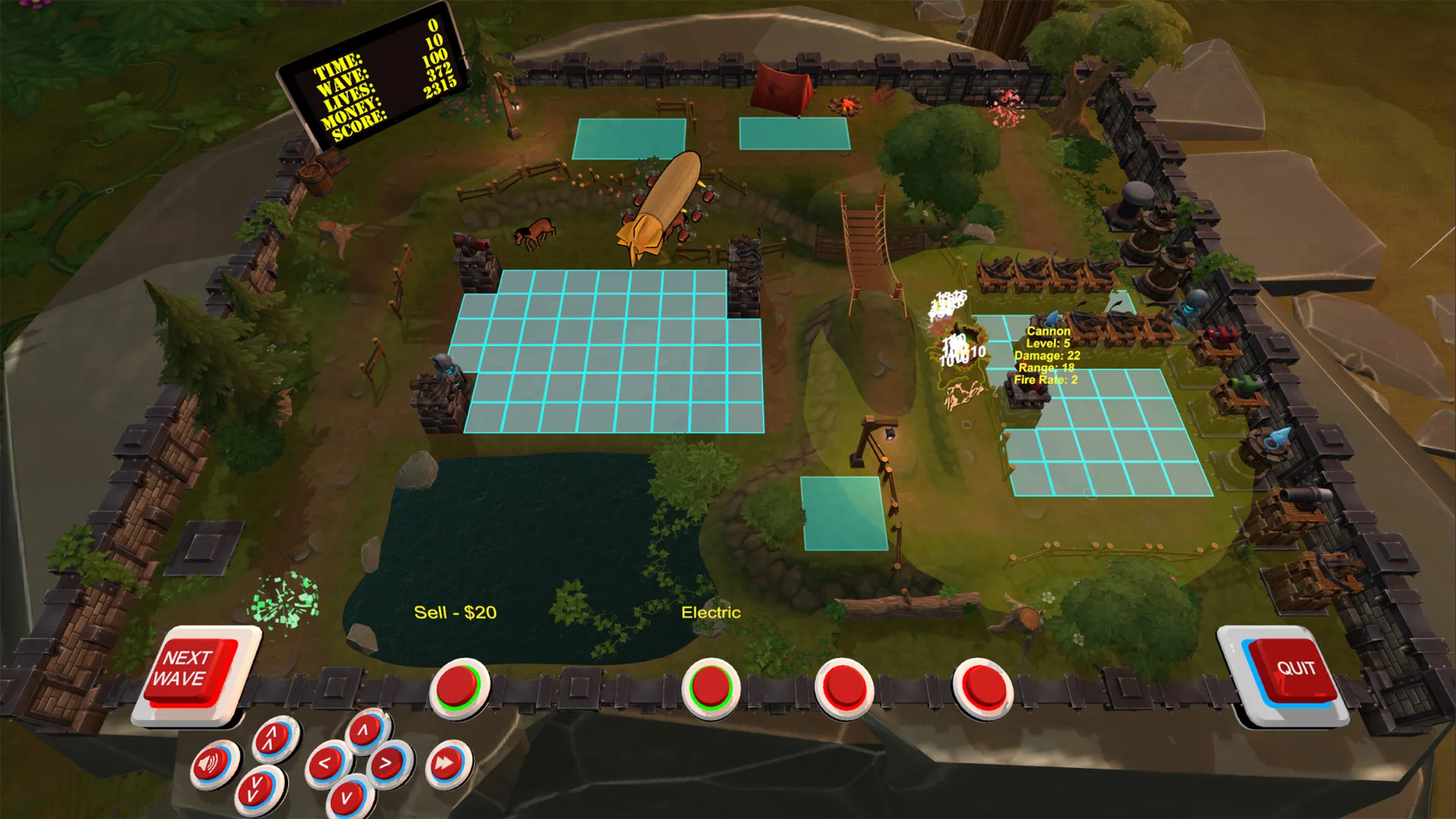 Изображение игры: Domain Defense VR