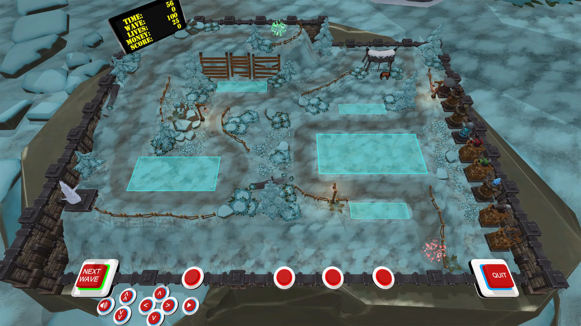 Изображение игры: Domain Defense VR