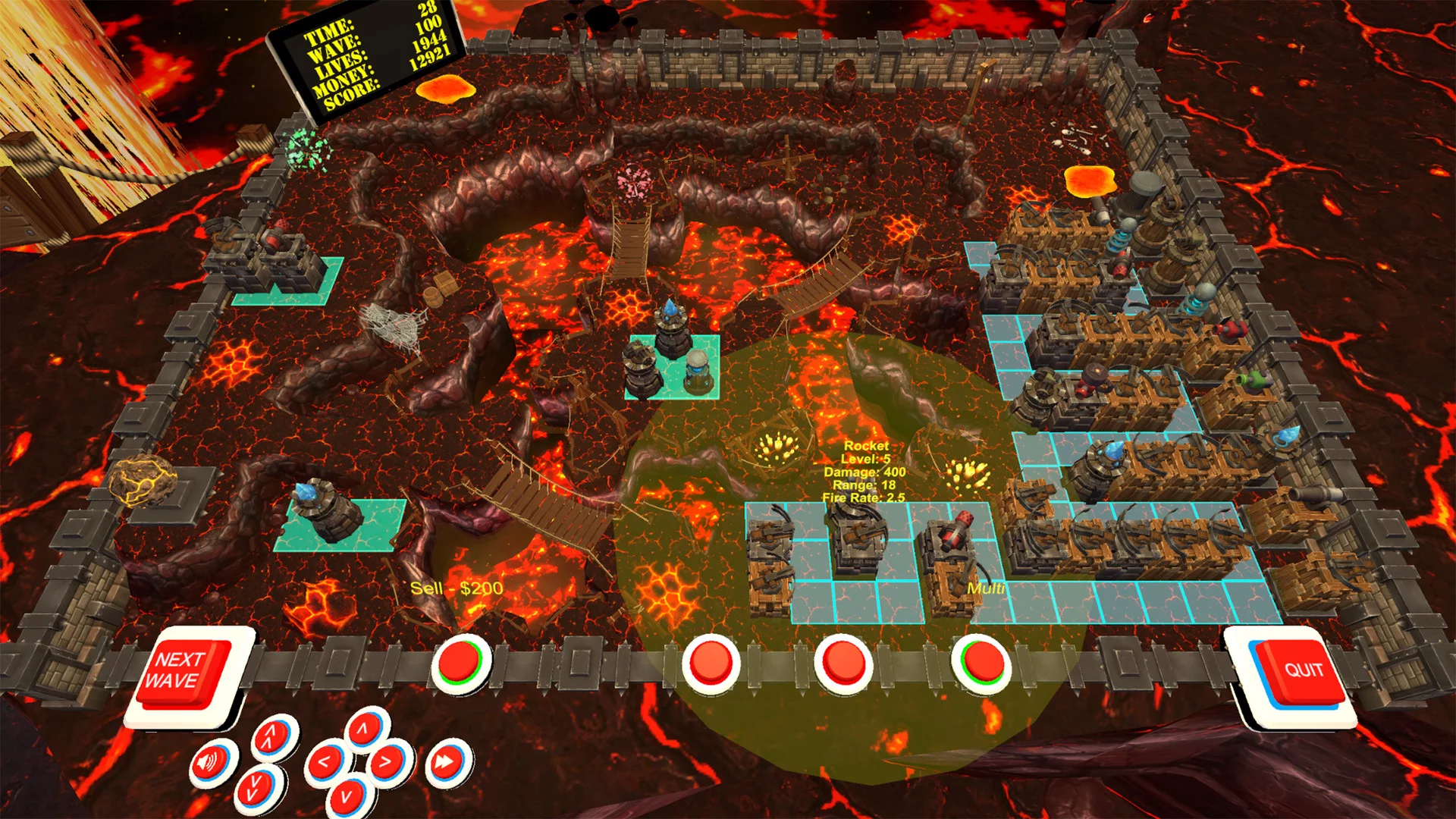 Изображение игры: Domain Defense VR