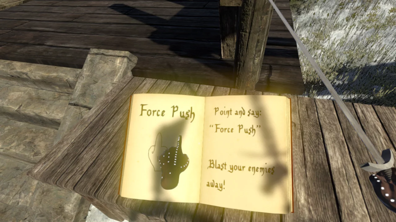 Изображение игры: Spell Fighter VR