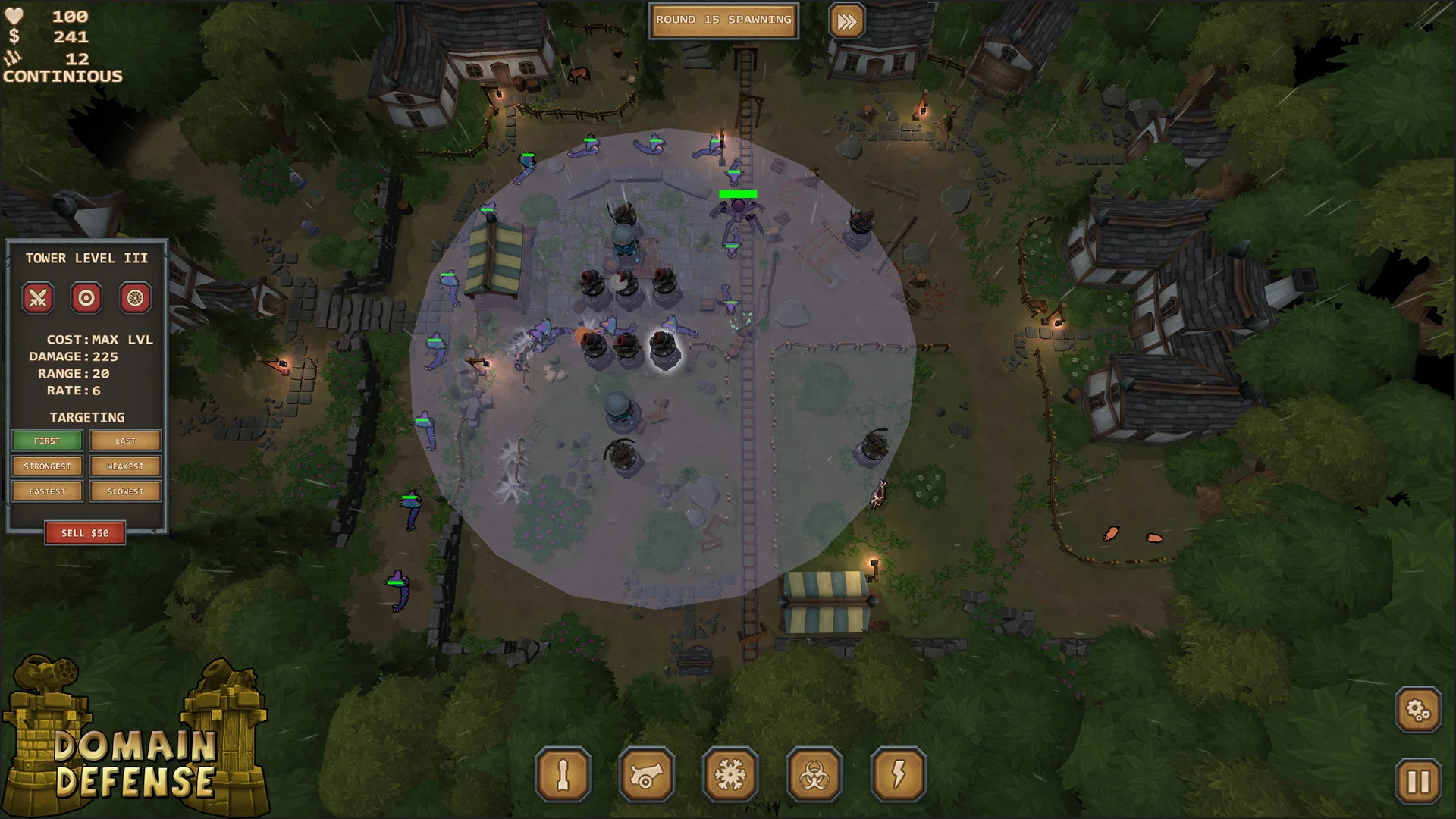 Изображение игры: Domain Defense