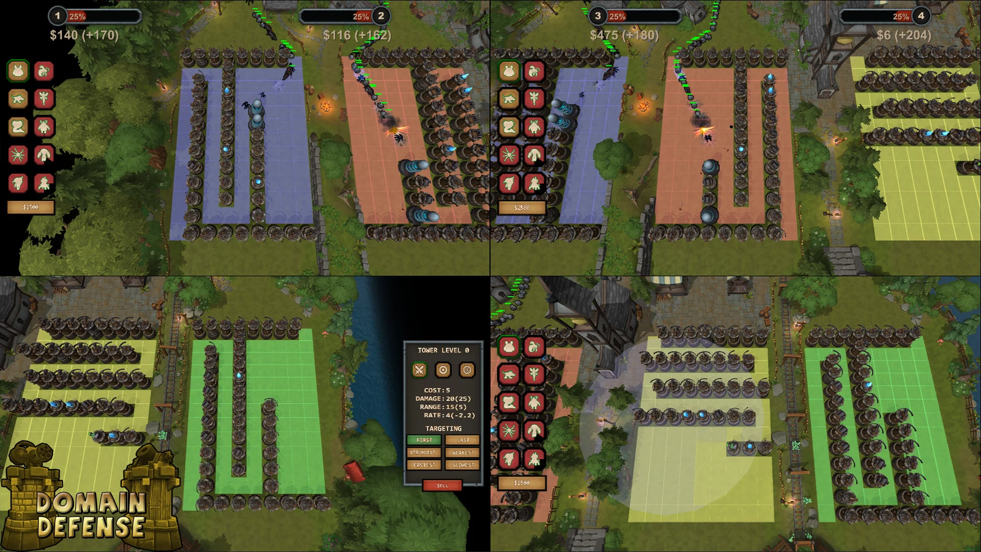 Изображение игры: Domain Defense